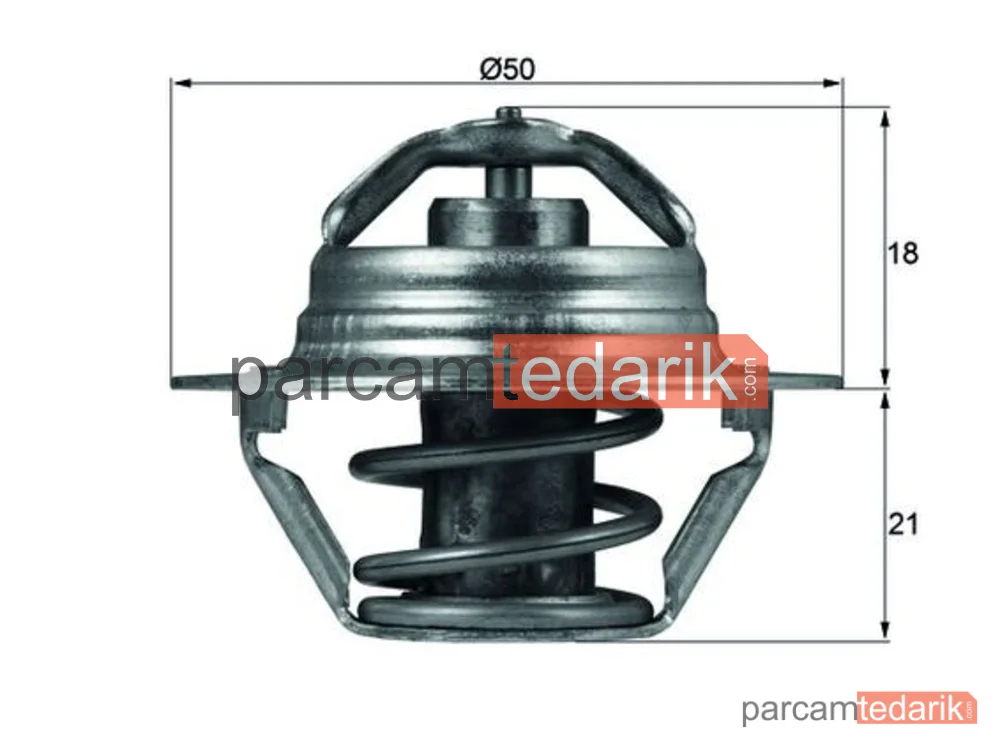 Termostat — Renault Megane II, Renault Laguna II Grandtour, Renault Megane I - TX10089D