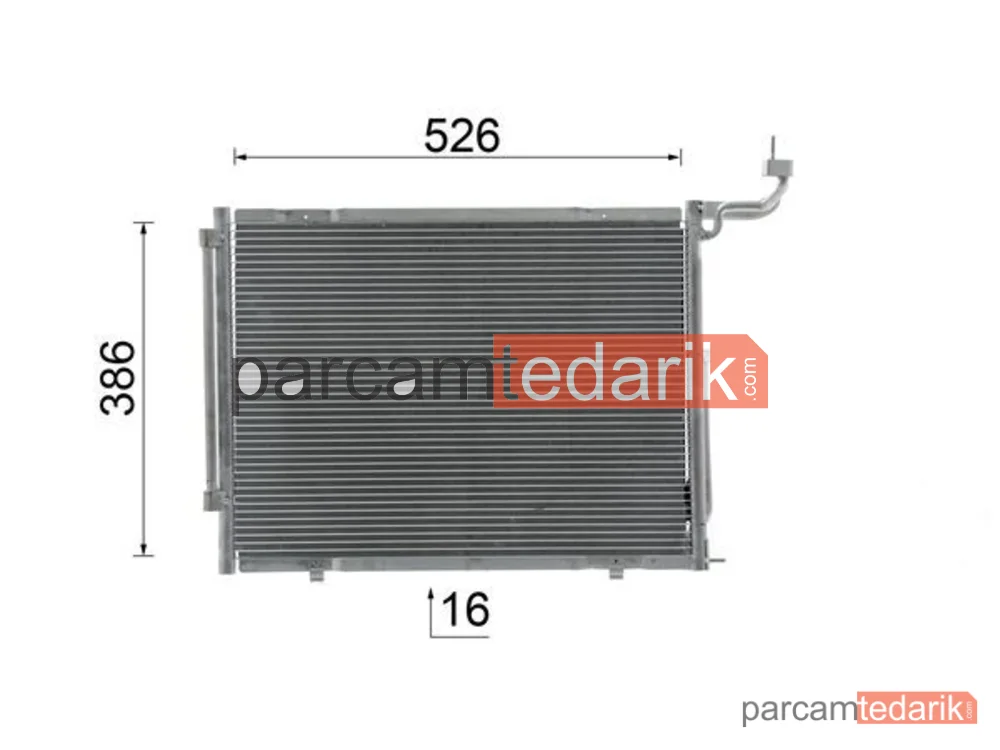 BEHR AC1068000S | Klima Kondenseri — Ford Ecosport, Ford Fiesta VII, Ford Fiesta VII Van