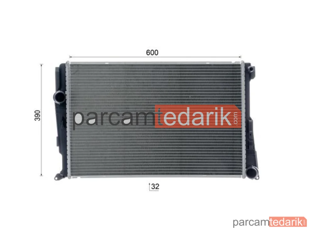 BEHR CR877000S | Su Radyatörü — Brazing BMW X3 (F25) 11 / 17 , X4 (F26) 14 / 18 (AT/MT)