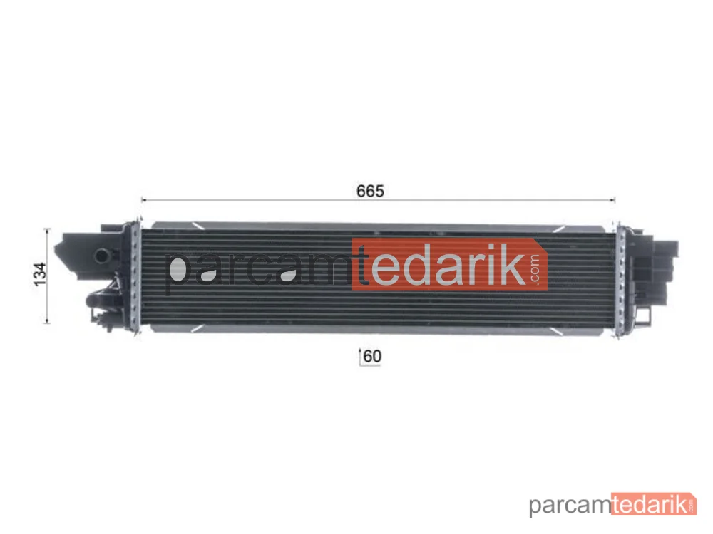 BEHR CI664000P | Turbo Radyatörü — Euro 6 Trafic III 2.0 M9R