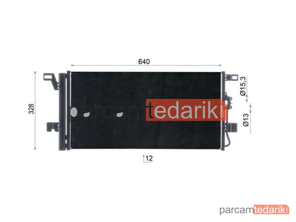 BEHR AC1079000S | Klima Kondenseri — Audi Q5