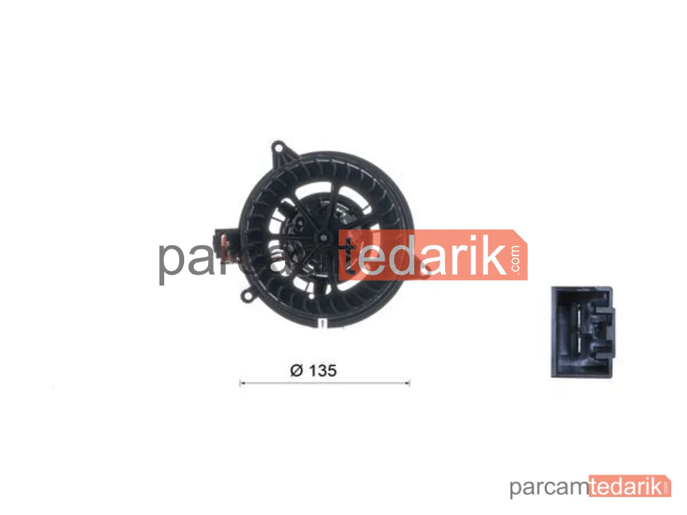 BEHR AB374000S | Kalorifer Fan Motoru — Ford Fiesta V, Ford Fiesta V Van, Ford Fusion