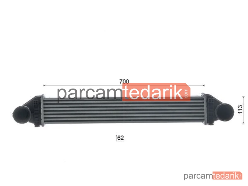 BEHR CI84000S | Turbo Radyatörü — Turbo Radyatörü Mercedes W169 A-CLASS W245 B-CLASS