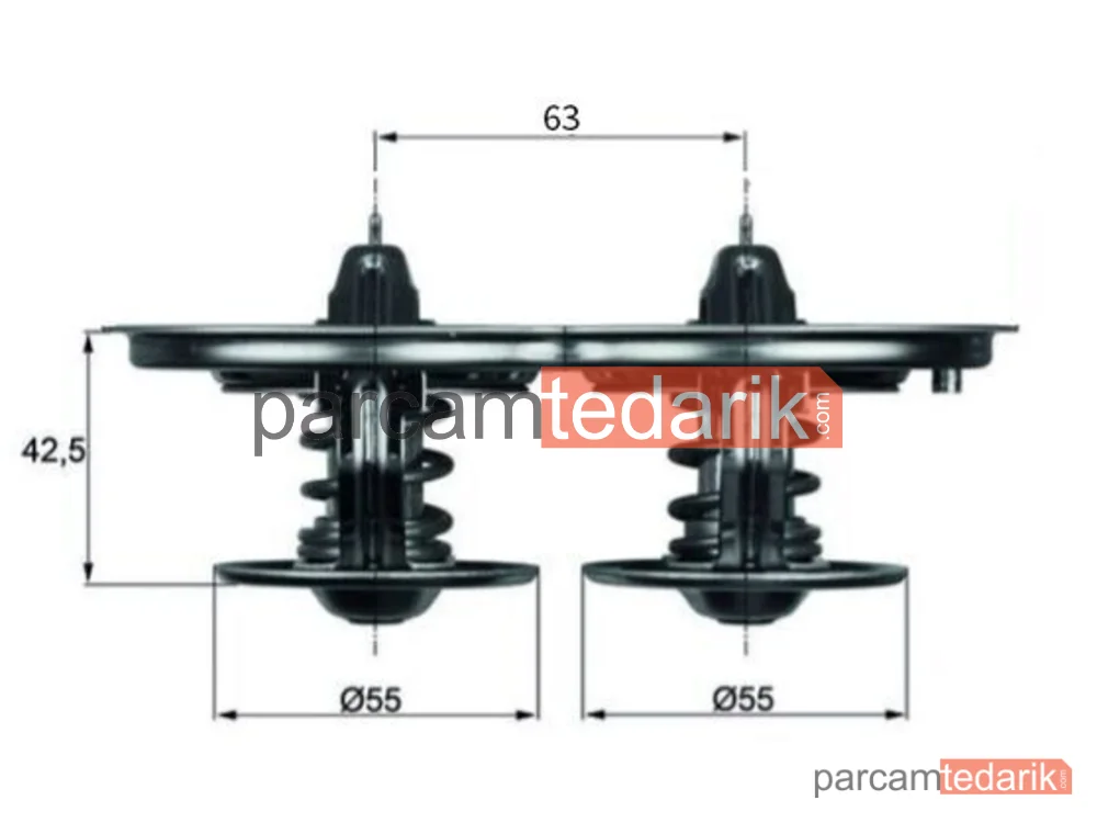 MAHLE TX3275D | Termostat