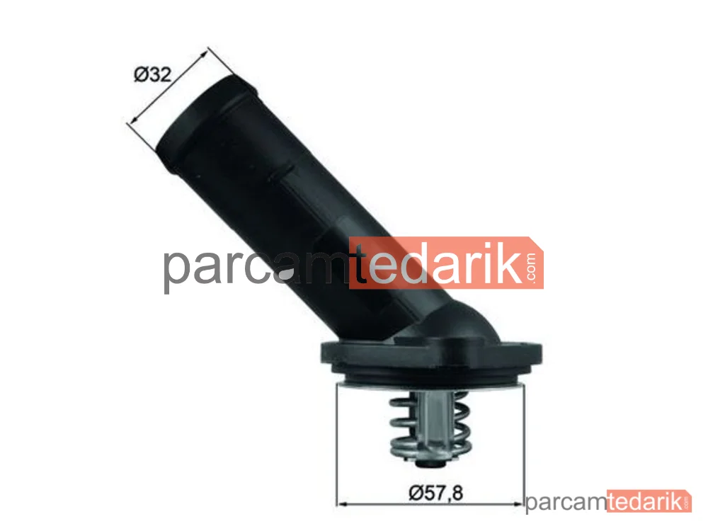 TI22592D | Termostat — VW Jetta III, Audi A6 C6, Seat Leon