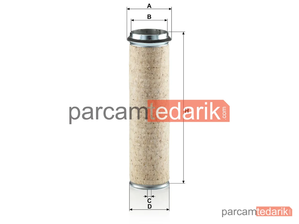 MANN FILTER CF1000 | Sekunder Hava Filtresi DAF F2300 78-83, F 2800 74-91, Mercedes-Benz Mb-Trac 1100 79-87
