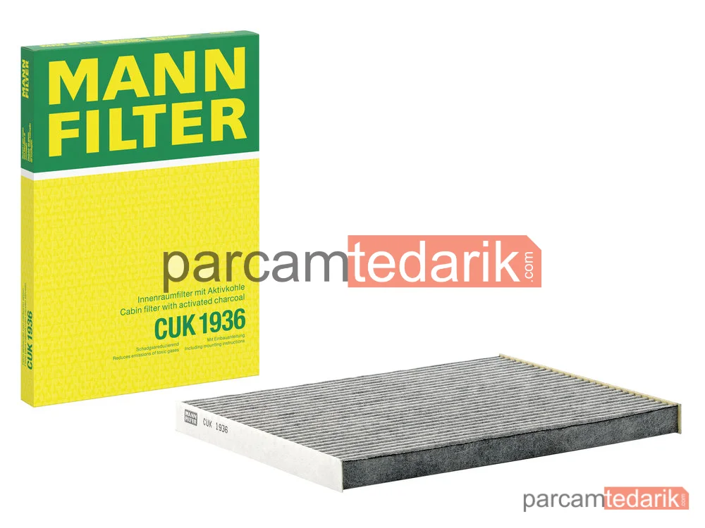 MANN FILTER CUK1936 | Polen Filtresi — Nissan X-Trail II 2.0 DCİ 07-13