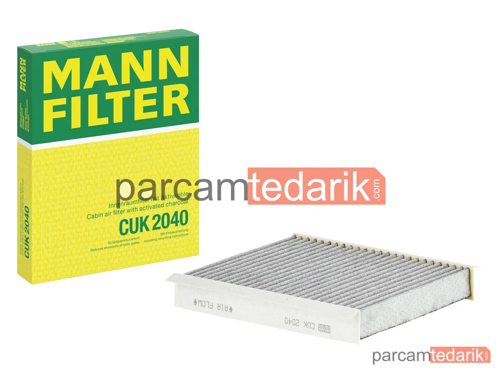 MANN FILTER CUK2040 | Polen Filtresi — Karbonlu