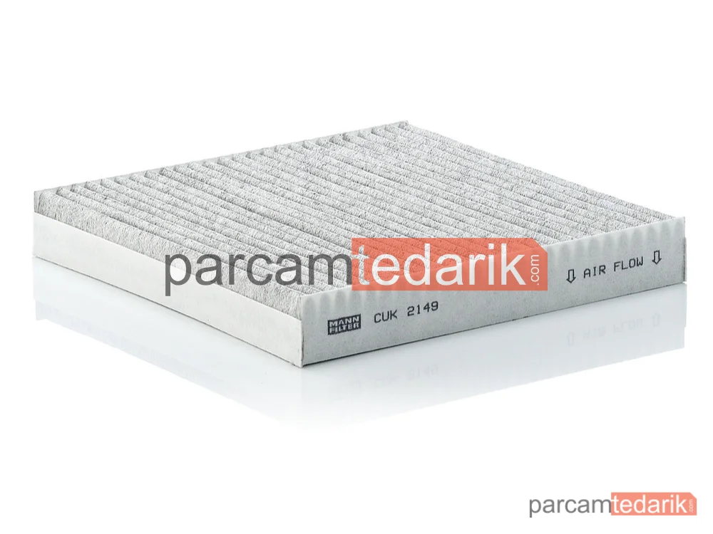 MANN FILTER CUK2149 | Polen Filtresi — Karbonlu Renault Laguna II 1.6-1.8 16V 01-07, 2.0 16V 01-07