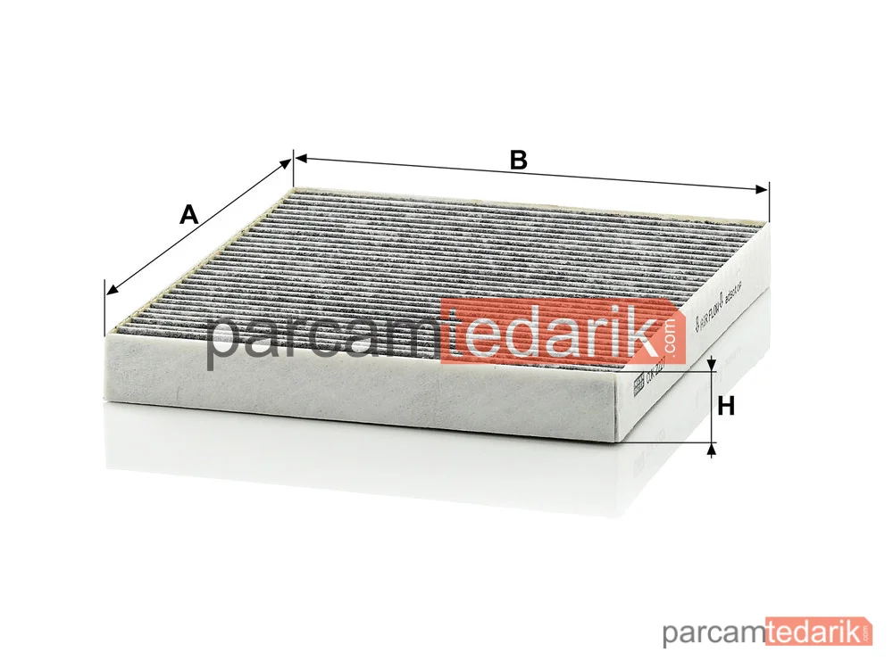MANN FILTER CUK2227 | Polen Filtresi — Fiat Freemont 2.4-3.6 11=>, 2.0 JTD 11=>