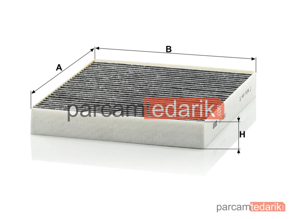MANN FILTER CUK2252 | Polen Filtresi — Nissan X-Trail II 2.0 DCİ 07-13
