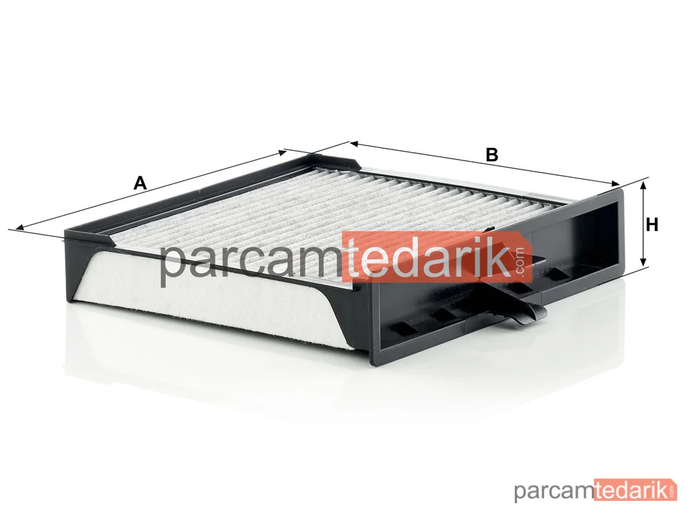 MANN FILTER CUK2430 | Polen Filtresi — Karbonlu Renault Scenic II 1.4 03-08, 1.6 16V 05-08, 1.6 03-06