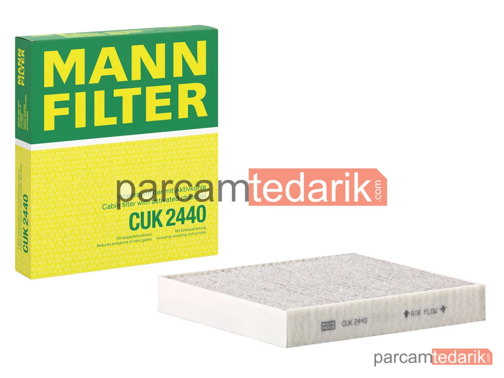 MANN FILTER CUK2440 | Polen Filtresi — Volvo V50 2.0 06-12, 2.0 Flexfuel 10-12
