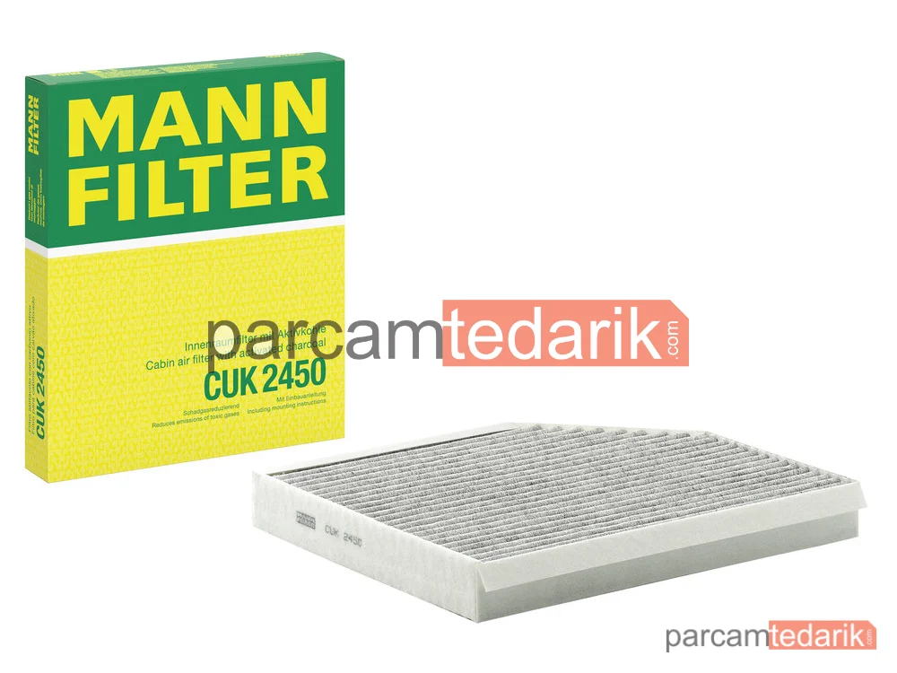 MANN FILTER CUK2450 | Polen Filtresi — Audi A5 2.0 TDİ 08-17, A5 Cabrio 2.0 TDİ 09-17