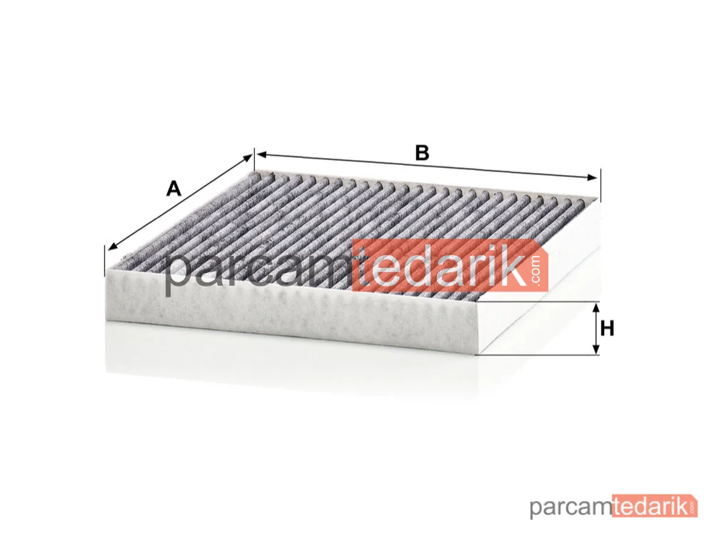 MANN FILTER CUK24017 | Polen Filtresi — Karbonlu