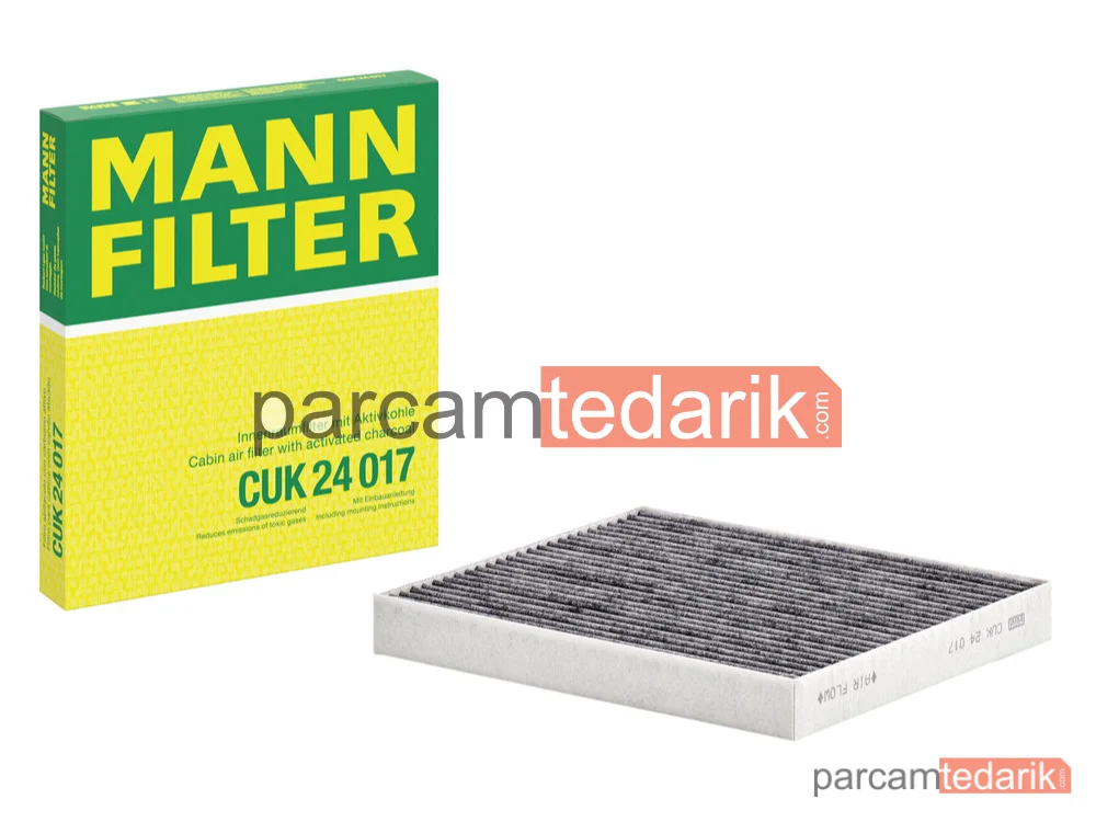 MANN FILTER CUK24017 | Polen Filtresi — Karbonlu
