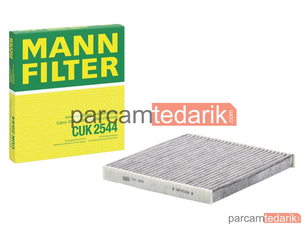 MANN FILTER CUK2544 | Polen Filtresi — Karbonlu Citroen Jumper 2.0 Bluehdi 15-19