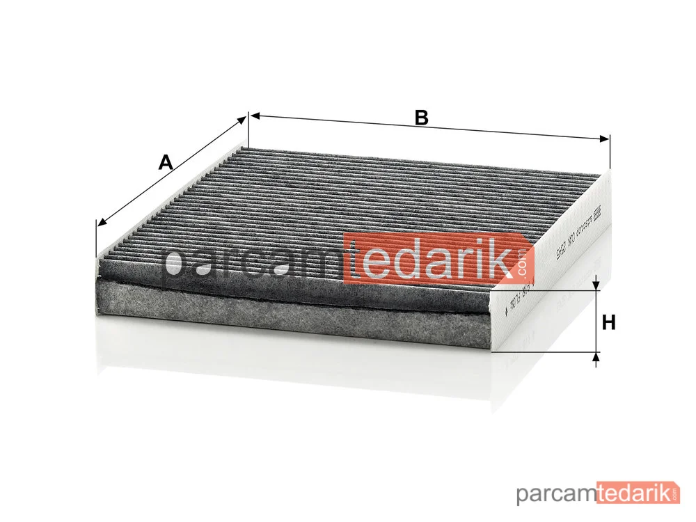 MANN FILTER CUK2545 | Polen Filtresi — Skoda Fabia II 1.6 TDİ 10-14