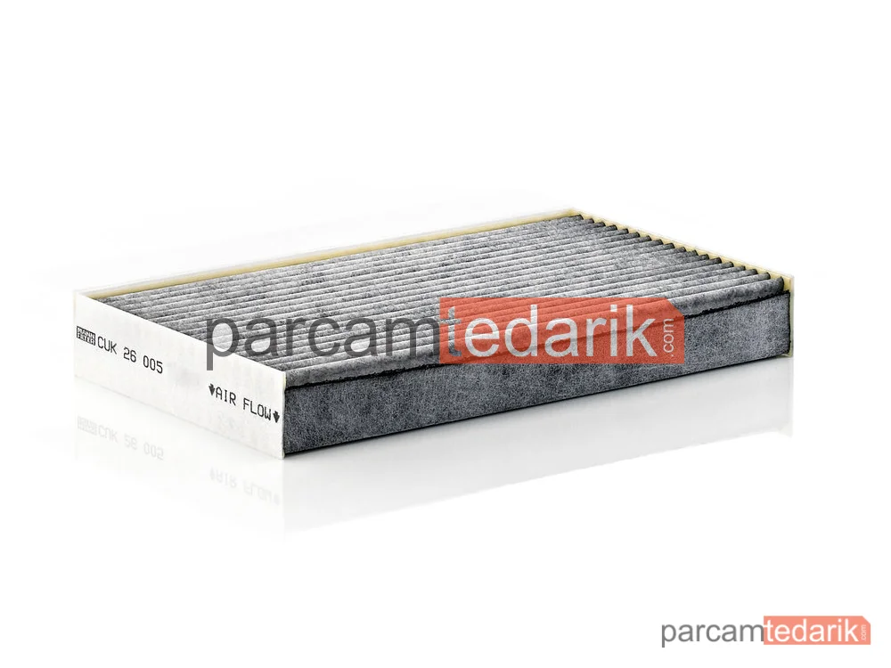 MANN FILTER CUK26005 | Polen Filtresi — Karbonlu Renault Megane III HB 1.4 TCE 09=>, 1.6 16V 08=>