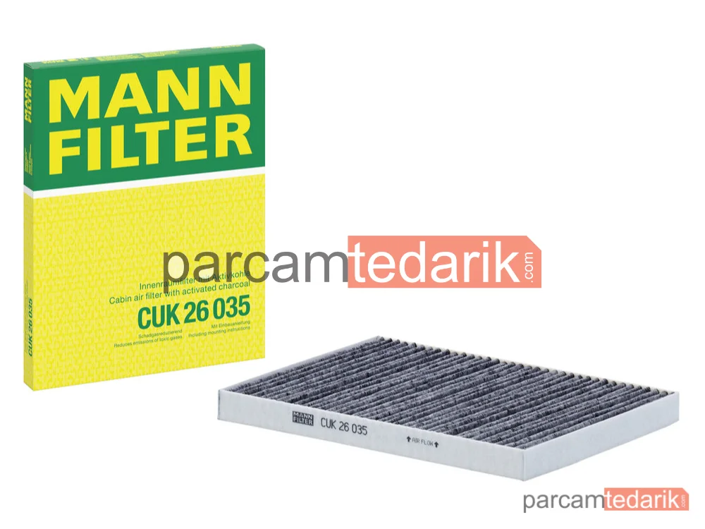 MANN FILTER CUK26035 | Polen Filtresi — Karbonlu