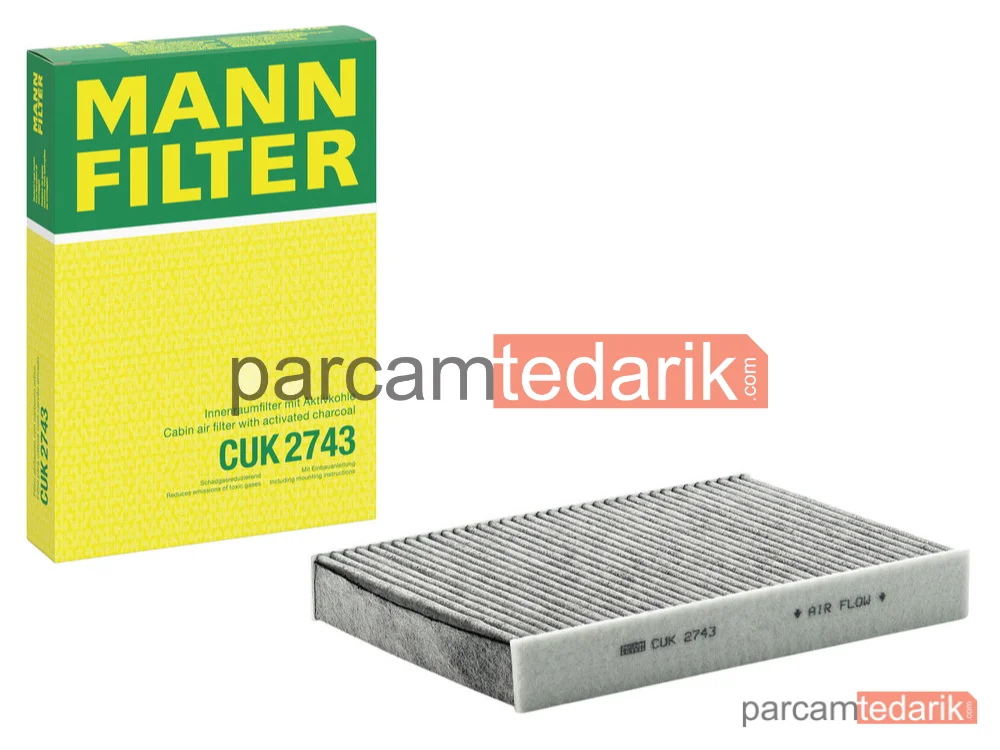 MANN FILTER CUK2743 | Polen Filtresi — Peugeot 508 I 2.0 HDİ 10-18
