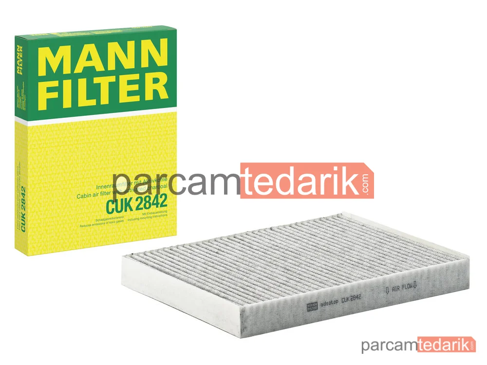 MANN FILTER CUK2842 | Polen Filtresi — Volkswagen Touareg 6.0 W12 04-10