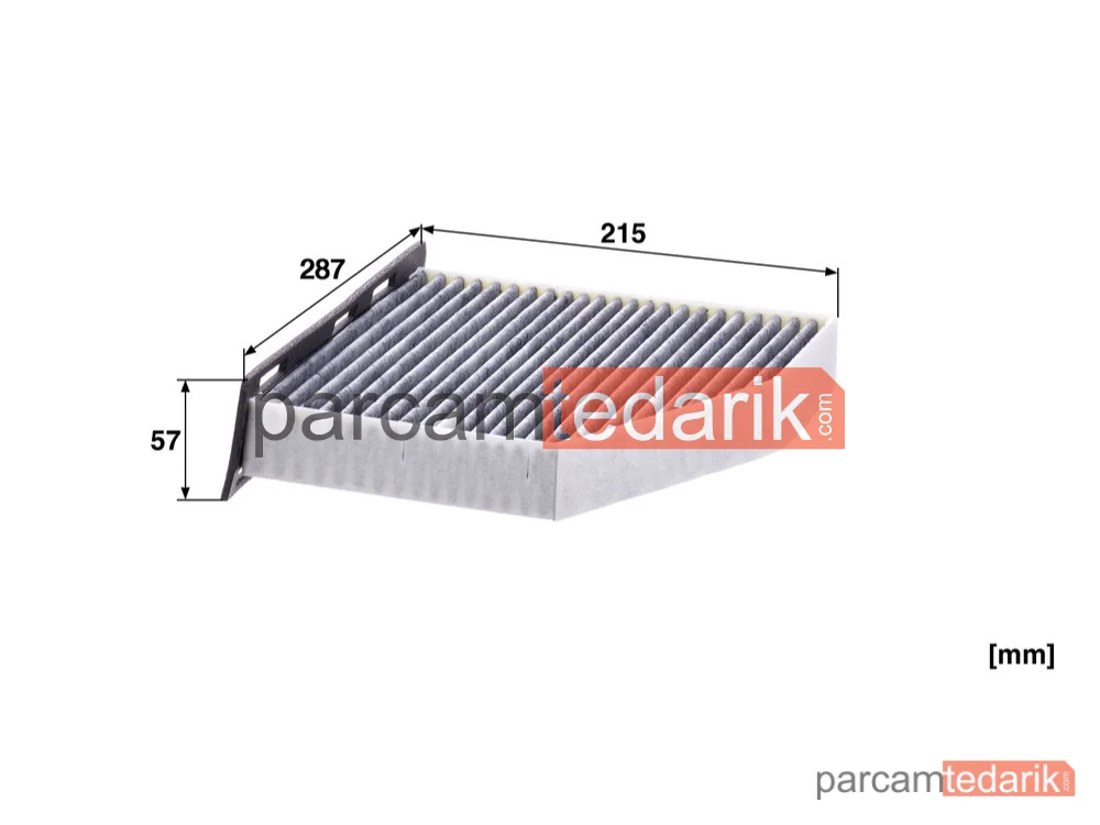 MANN FILTER CUK2939/1 | Polen Filtresi — Volkswagen Golf VI 2.0 GTİ 09-13
