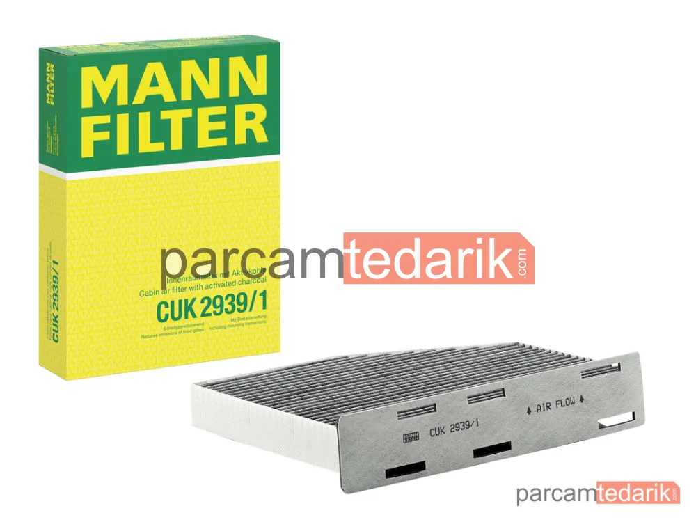 MANN FILTER CUK2939/1 | Polen Filtresi — Volkswagen Golf VI 2.0 GTİ 09-13