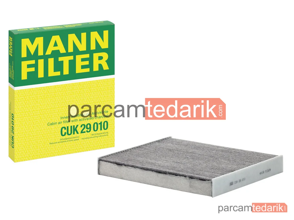 MANN FILTER CUK29010 | Polen Filtresi — Volvo XC40 2.0 D3 AWD 18=>, 2.0 D4 AWD 17=>