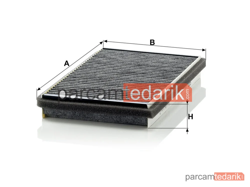 MANN FILTER CUK3020 | Polen Filtresi — Fiat Multipla 1.6 16V Blupower 99-10, 1.6 16V Bipower 99-10