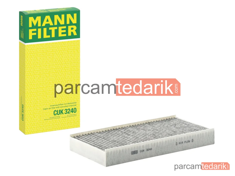 MANN FILTER CUK3240 | Polen Filtresi — Peugeot 407 2.0 HDİ 04-10, 407 Coupe 2.0 HDİ 05=>