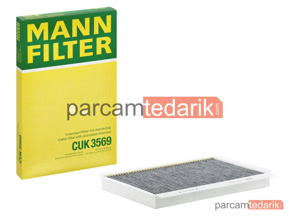 MANN FILTER CUK3569 | Polen Filtresi — Mercedes-Benz Sprinter 3-T 906 06=>