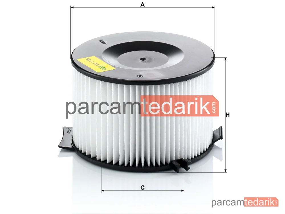 MANN FILTER CU1738 | Polen Filtresi — Volkswagen Transporter IV 2.5 TDİ 95-03