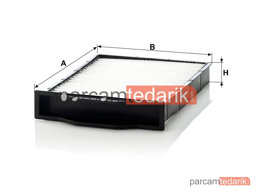 MANN FILTER CU2316 | Polen Filtresi — Renault Megane II 1.4 16V 02-08, 1.6 05-08, 1.6 16V 02-08, 2.0 16V 02-08