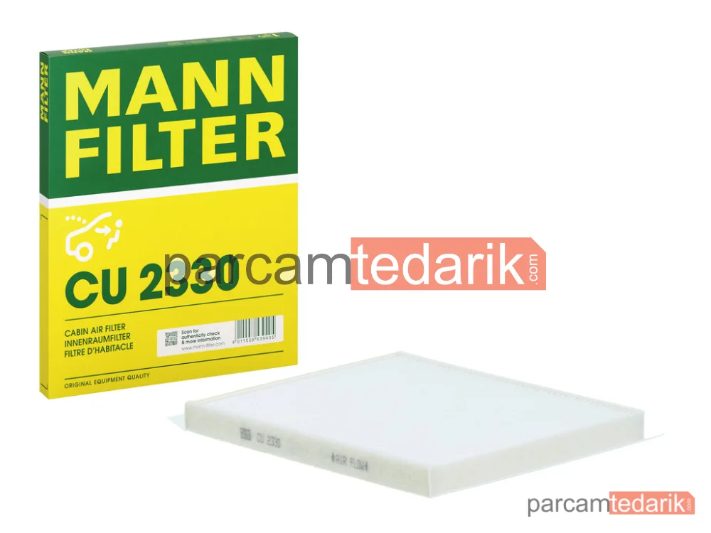 MANN FILTER CU2330 | Polen Filtresi — Chevroletaveo / Kalos HB 1.4 16V 03-08