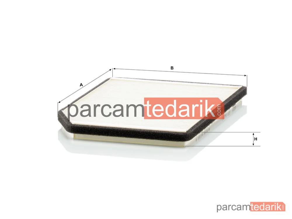 MANN FILTER CU2525 | Polen Filtresi — Renault Laguna I 1.6 16V 97-01, 1.8 93-01, 1.8 16V 98-01, 2.0 16V 95-01