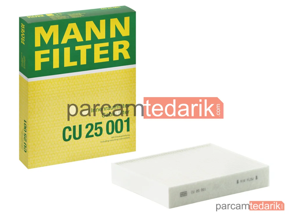 MANN FILTER CU25001 | Polen Filtresi — BMW 4 F32 13=>, 4 Cabro F33 13=>