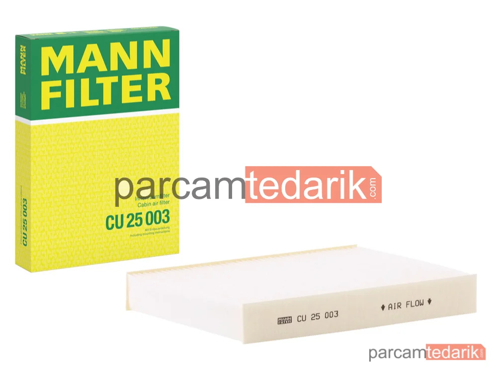MANN FILTER CU25003 | Polen Filtresi — Nissan Qashqai II SUV 1.5-1.6 DCİ 13=>