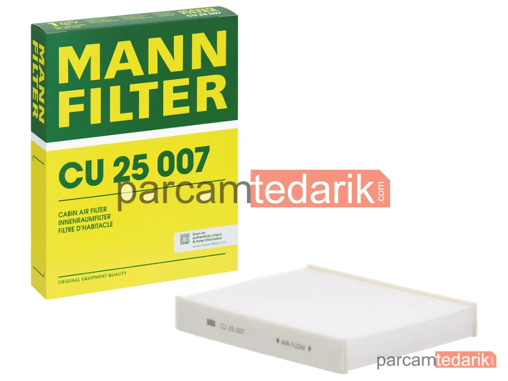 MANN FILTER CU25007 | Polen Filtresi — Ford Focus 1.6 Tdci 10=>