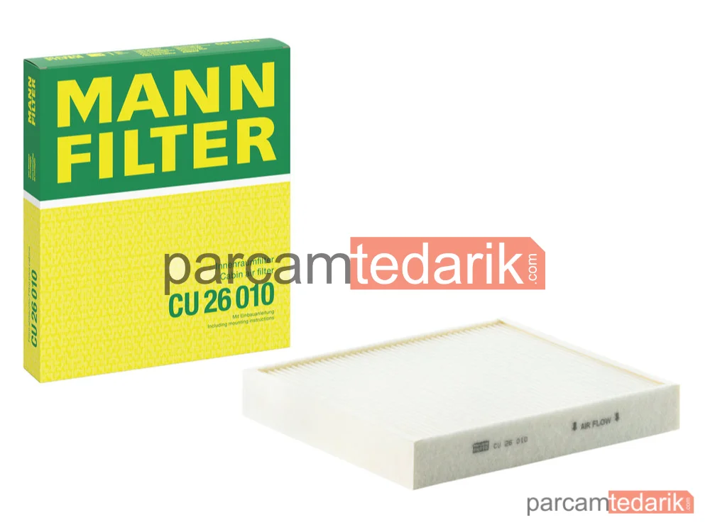 MANN FILTER CU26010 | Polen Filtresi — Skoda Roomster 1.6 TDİ 10-15