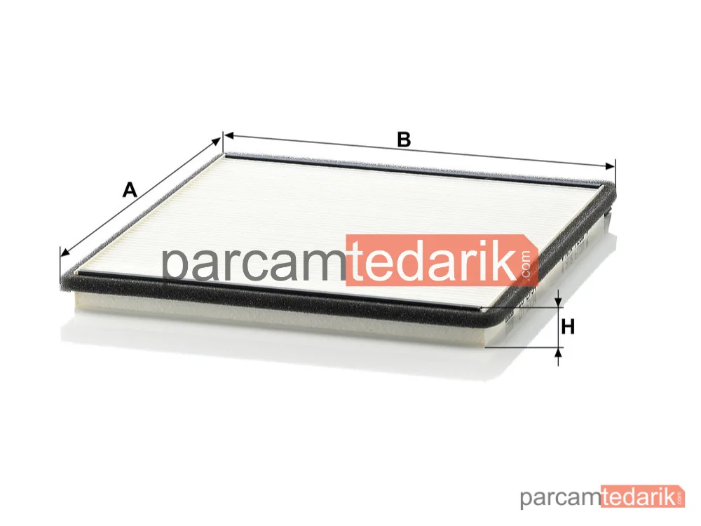 MANN FILTER CU2734 | Polen Filtresi — Renault Megane Scenic 1.4-1.6 İ 97-99, 2.0 İ 97-99, 1.9 D 97-99