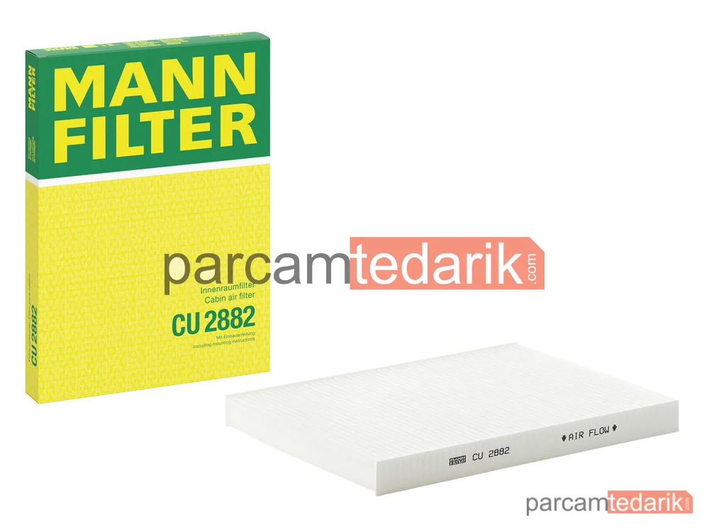 MANN FILTER CU2882 | Polen Filtresi — Seat Taledo II 1.9 TDİ 98-06