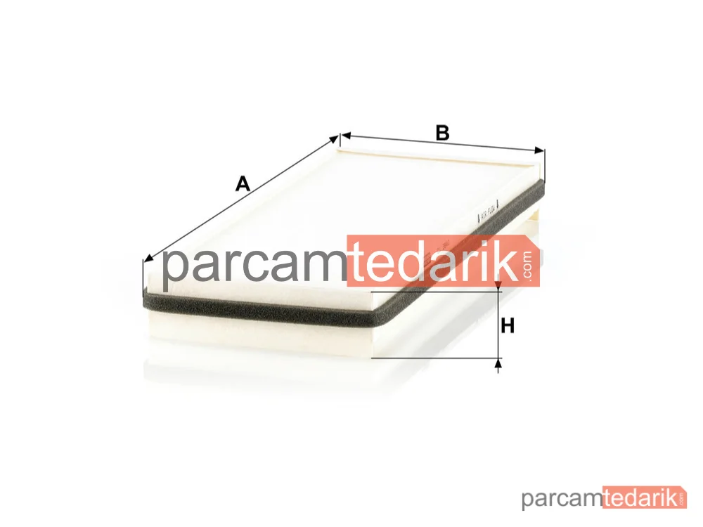 MANN FILTER CU3840 | Polen Filtresi — Renault Espace IV 2.0 02=>, 2.0 T 02=>, 3.5 V6 02=>, 1.9 DCİ 02=>