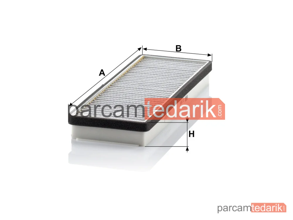 MANN FILTER CU3855 | Polen Filtresi — Mercedes-Benz Actros MP2 / MP3 03=>
