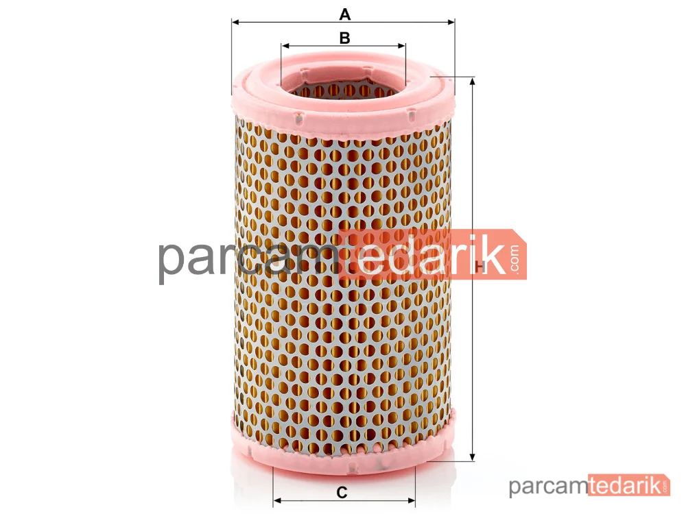 MANN FILTER C1150 | Hava Filtresi — Skoda Rapid 1.2 83-90, 1.3 87-91, 1.3 S 84-90, 100 1.0 70-77