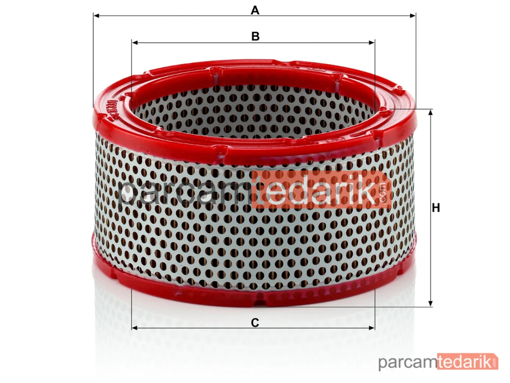 MANN FILTER C1633/1 | Hava Filtresi — Ford Taunus 12M .2 62-67, .5 TS 62-67, Saab 96 .5 V4 65-75