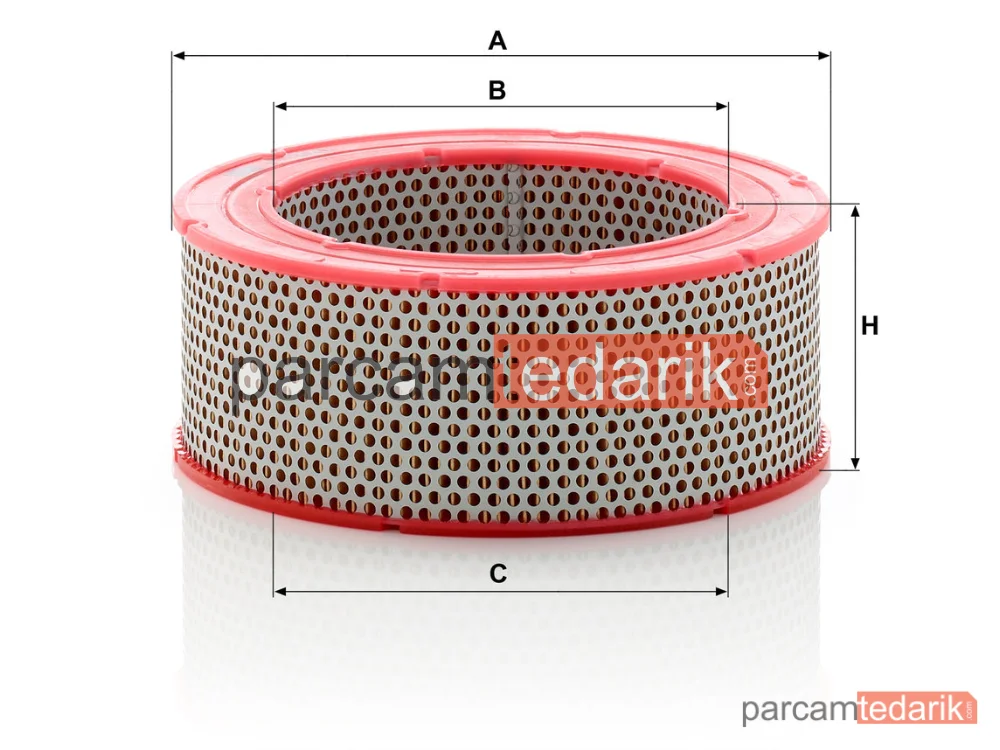MANN FILTER C1770 | Hava Filtresi — Renault Rodeo 6 1.1 73-81, 4 1.1 78-90