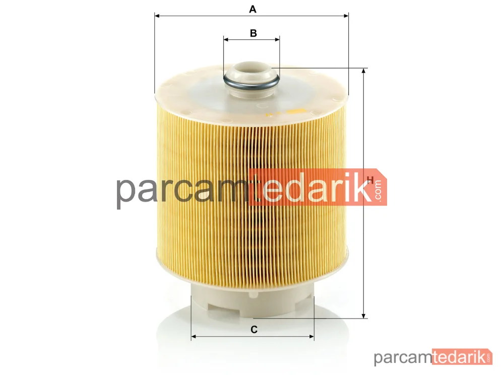 MANN FILTER C17137/1X | Hava Filtresi — Audi A6 4.2 Quattro 04-06, 4.2 FSİ Quattro 06-11