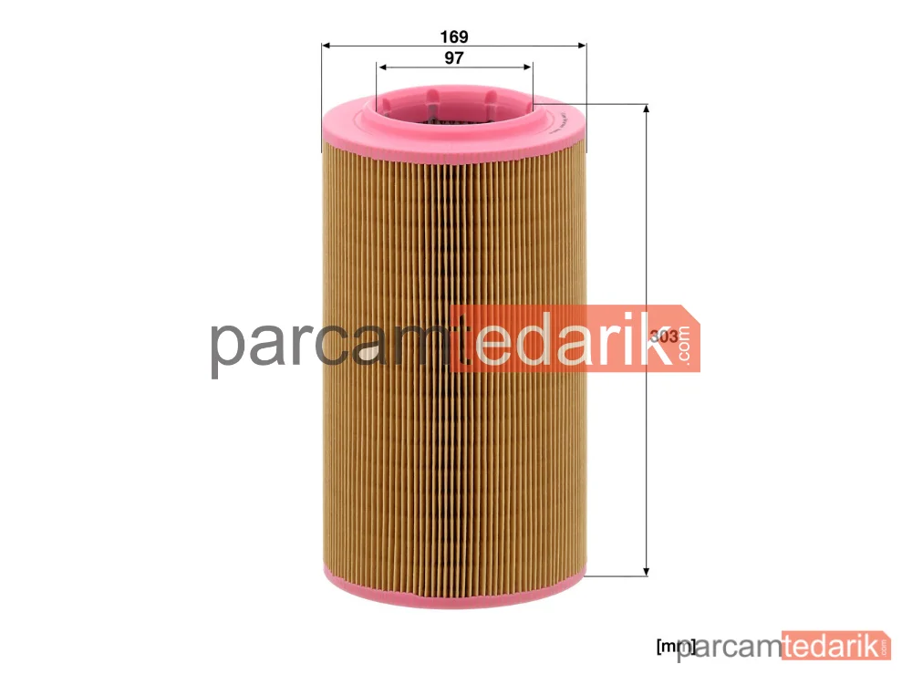 MANN FILTER C17237 | Hava Filtresi — Peugeot Boxer 2.2 HDİ 06=>