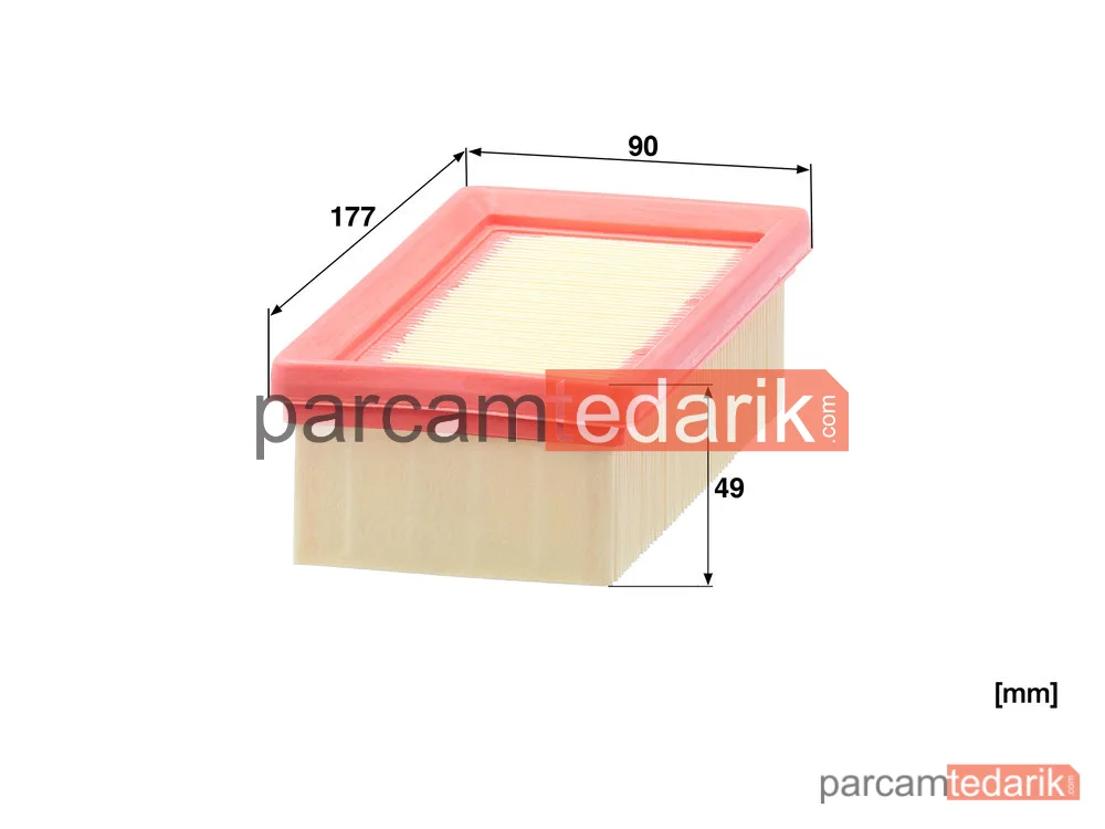 MANN FILTER C1832/1 | Hava Filtresi — Fiat Panda 750 86-03, 1000 86-92, 1000 İ.E. CAT 87-98